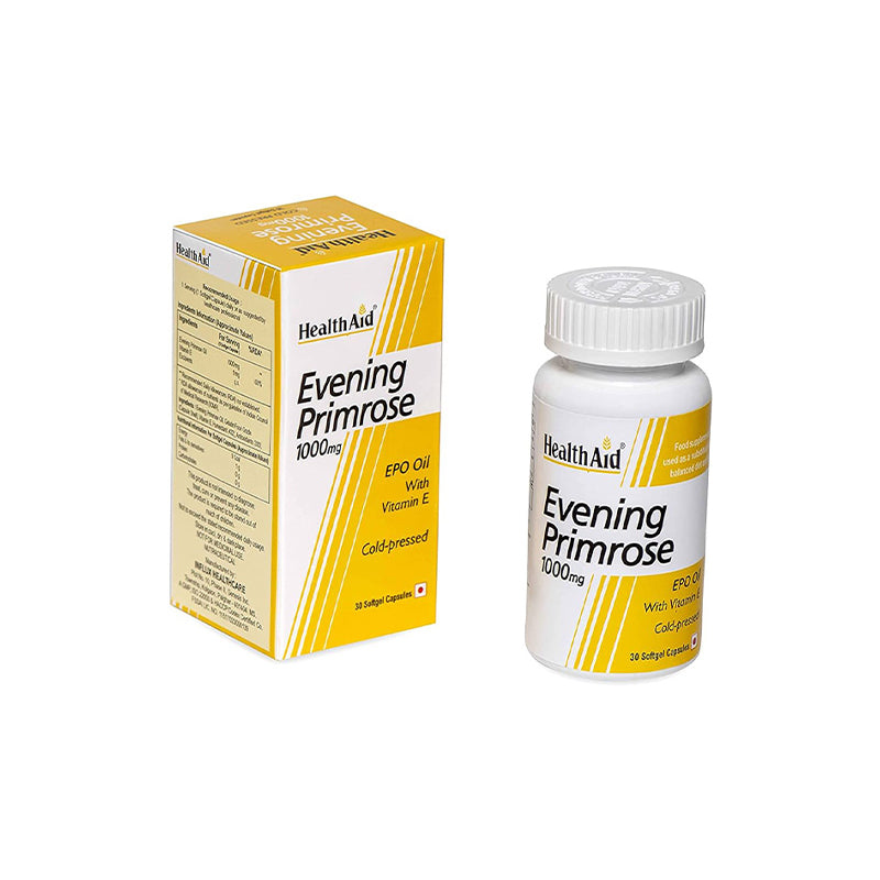 Health Aid Evening Primrose Oil 1000 With Vit E 30'S