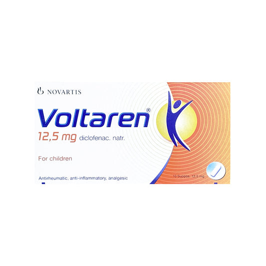 Voltaren 12.5 Mg Suppositories 10 S