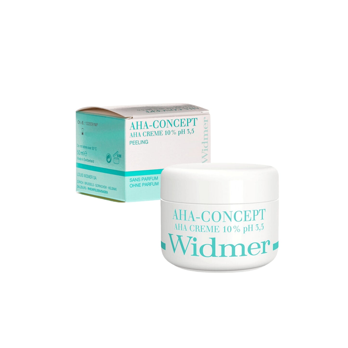 Louis Widmer Aha Cream 10 % 50 Ml
