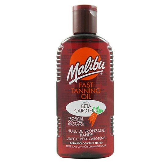 Malibu Fast Tanning Oil With Carotene 200ml