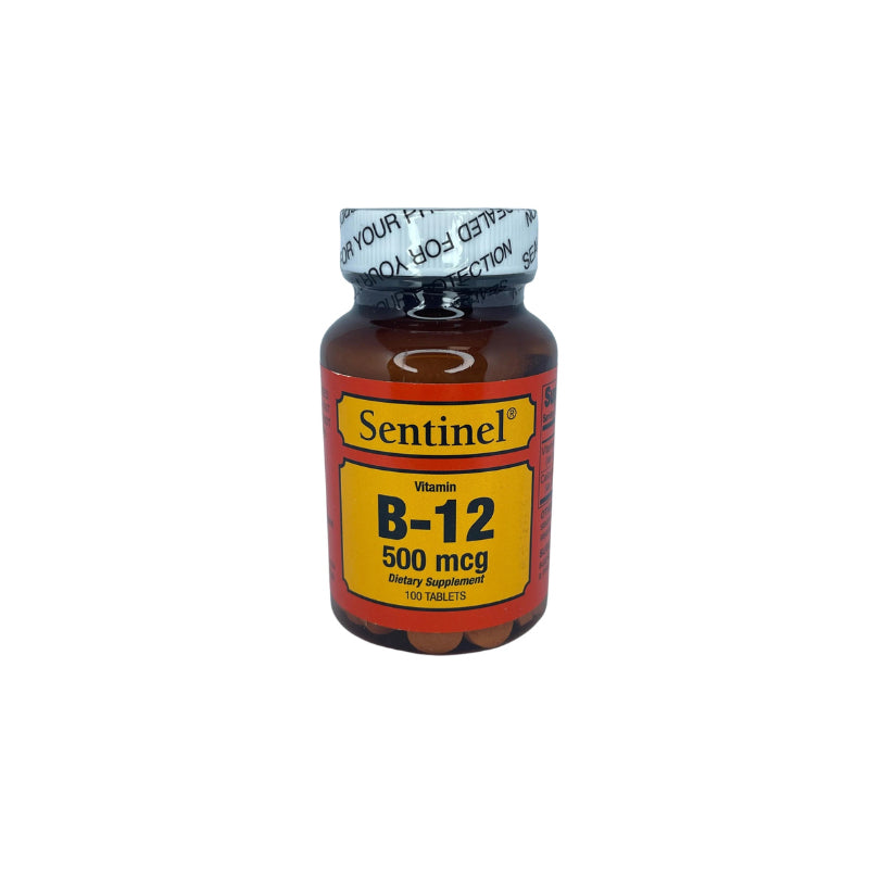SENTINEL VITAMIN B 12 500 MCG TAB 100 S