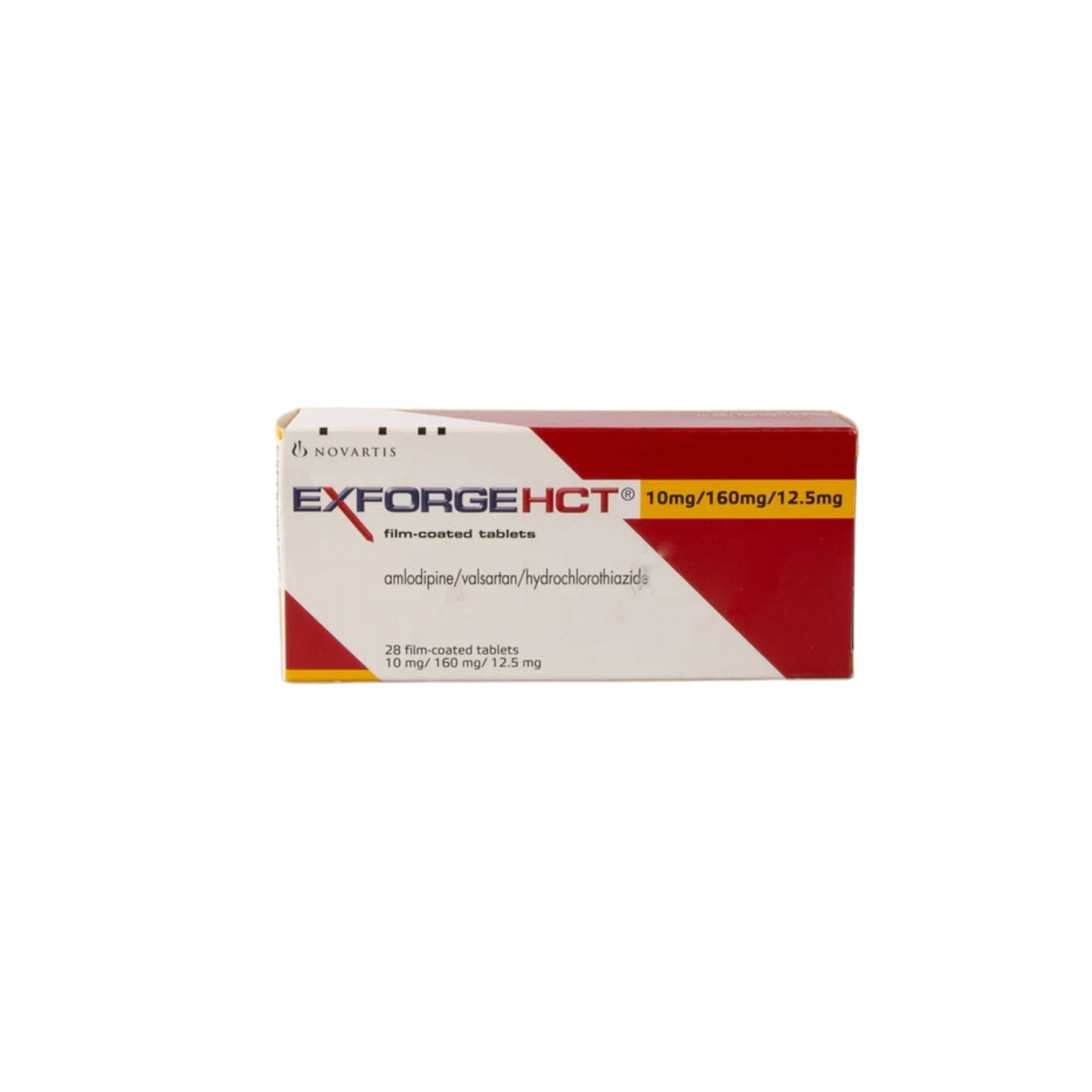 Exforge Hct 10/160/12.5 Mg Tab 28 S