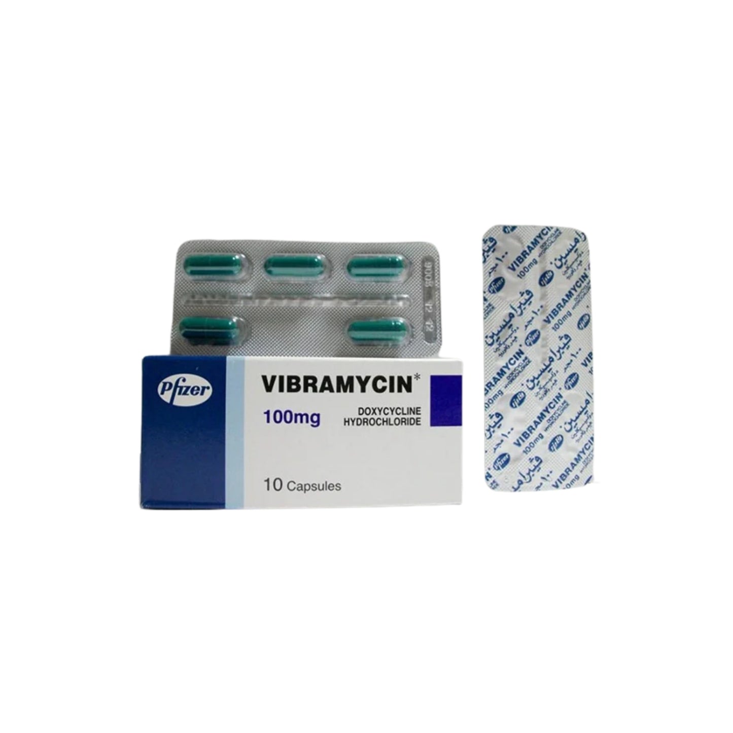 Vibramycin 100 Mg Tab 10 S