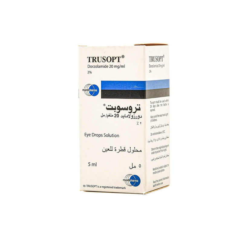Trusopt 2% Eye Drop 5 Ml