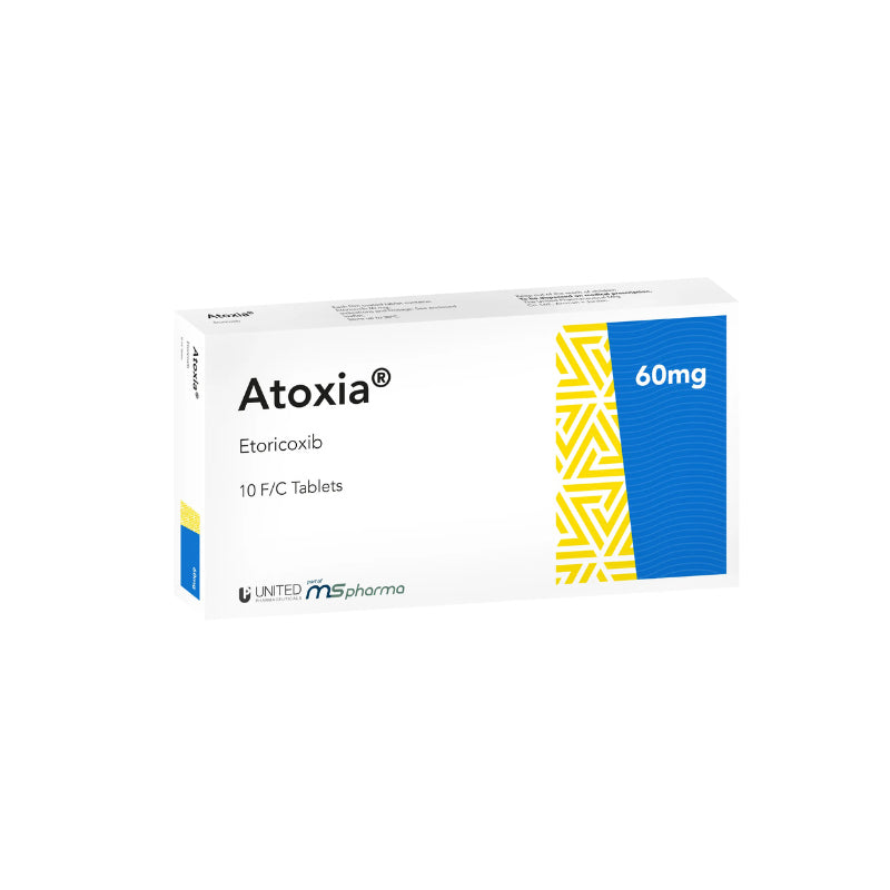 ATOXIA 60 MG TAB 10 S