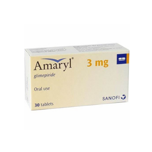Amaryl 3 Mg Tab 30 S