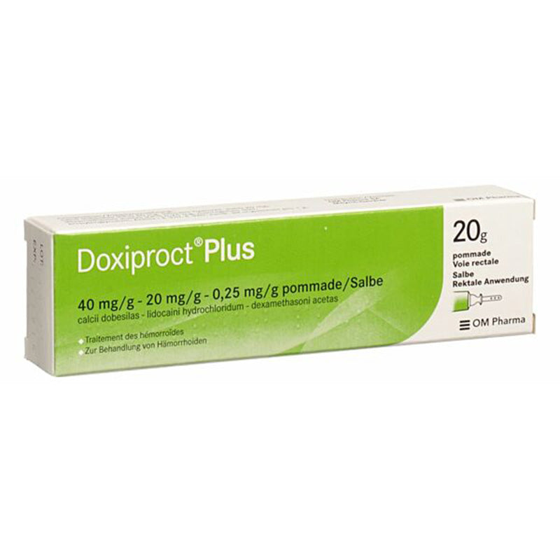 Doxiproct Plus Ointment 20 Gm