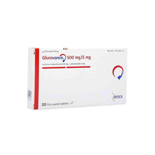 Glucovance 500 Mg / 5 Mg Tab 30 S