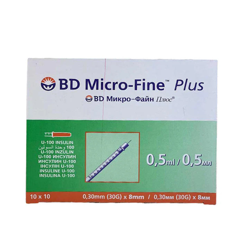 Bd Micro Fine 0.5 Ml 10x10