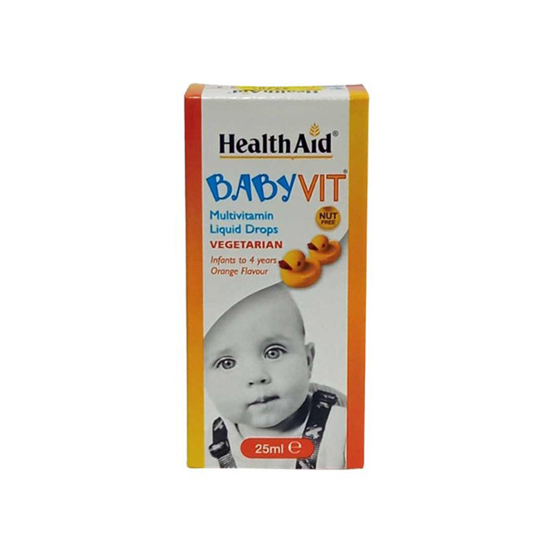 Health Aid Babyvit Multivitamin Liquid Drop 25 Ml