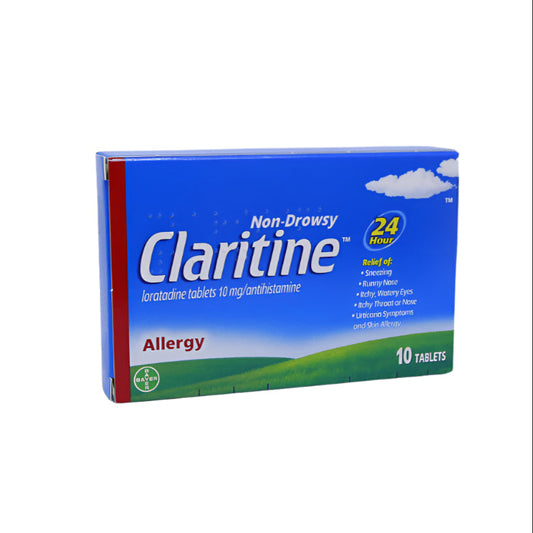 Claritine 10 Mg Tab 10 S