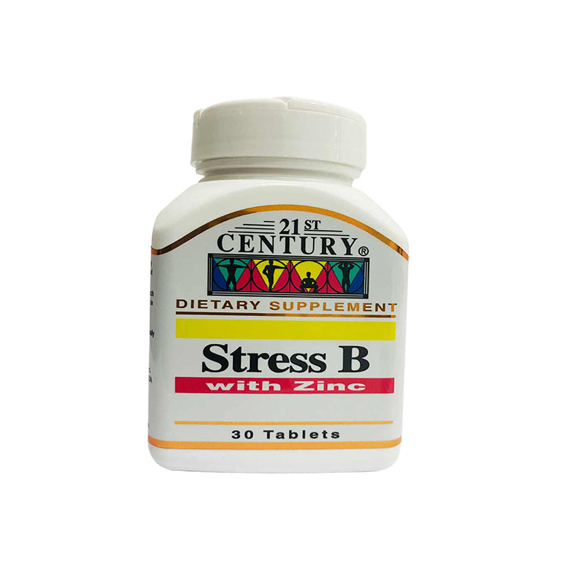 21 St Century Stress B With Zinc 30 S