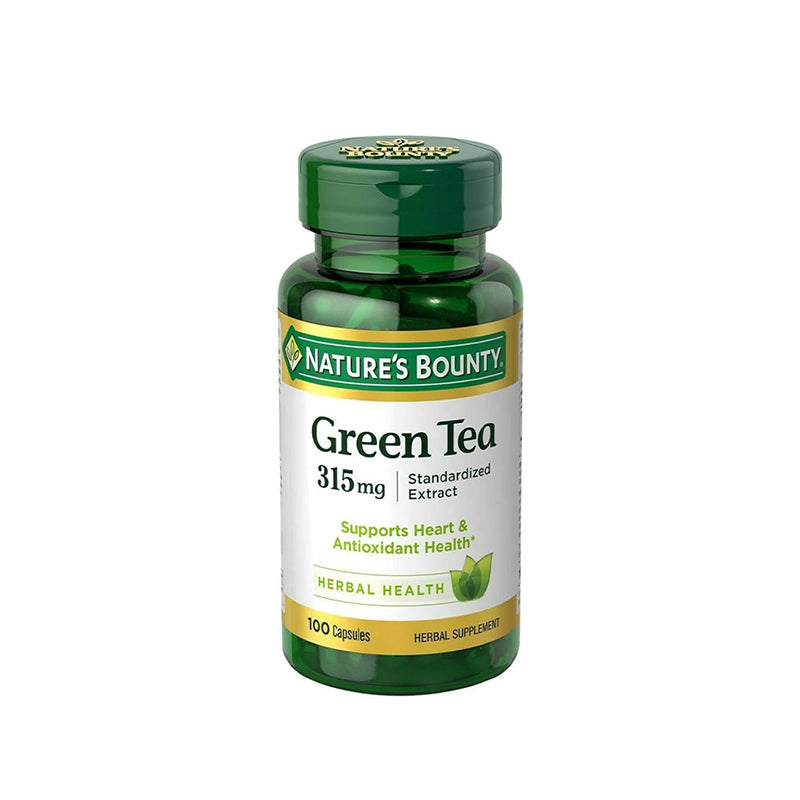 Nature's Bounty Green Tea 315mg Capsules 100's