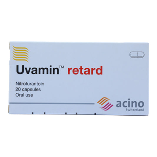Uvamine Retard Caps 20 S
