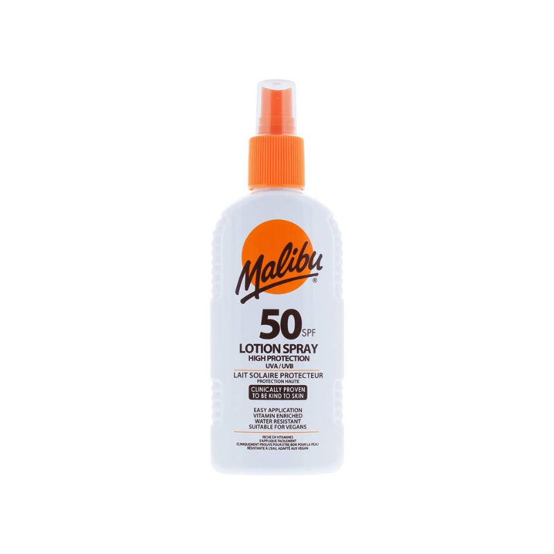 Malibu Spf 50 High Protection Sun Spray