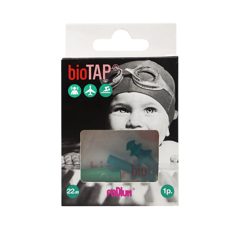 Biotap Children Injected Silicone Earplug- Green