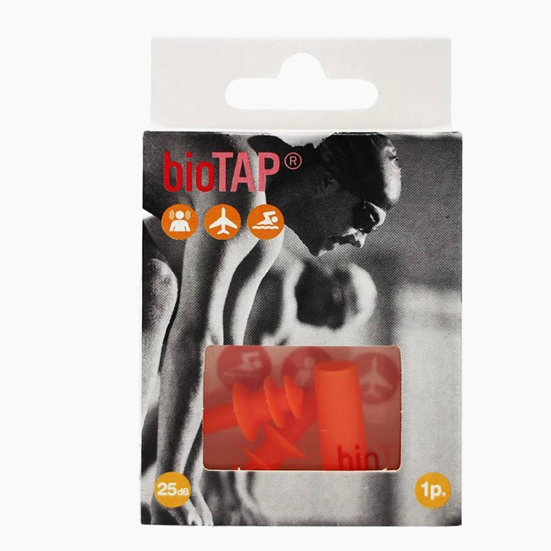 Biotap Adult Injected Silicone Earplug-orange
