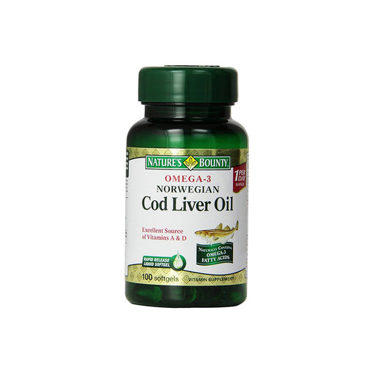 Nature S Bounty Cod Liver Oil Softgel 100 S