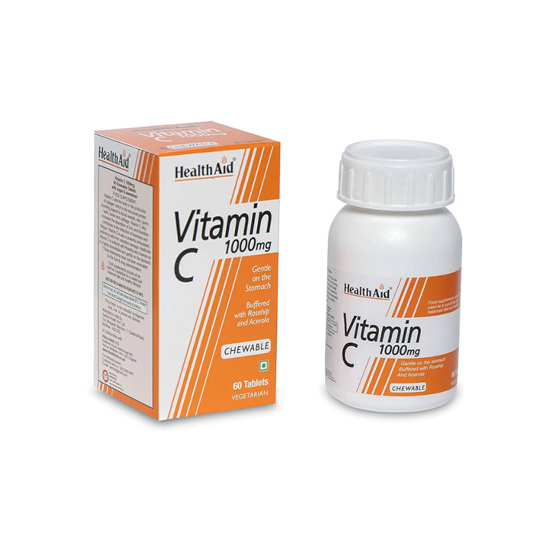 Health Aid Vitamin C 1000MG Chewable 60S