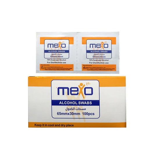 Mexo Alcohol Swab 100Pcs