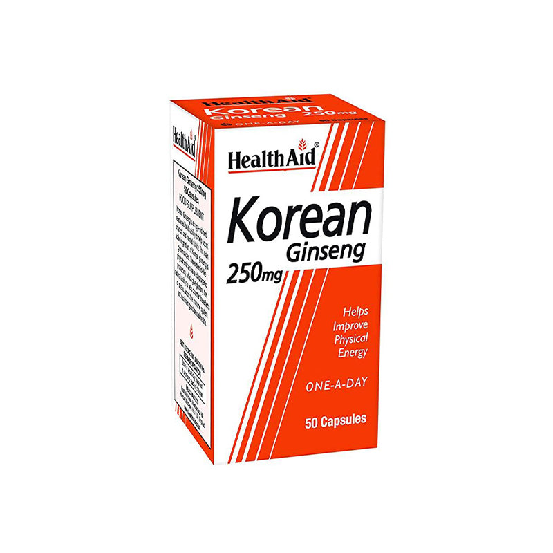 Health Aid Korean Ginseng 250Mg Capsule 50S
