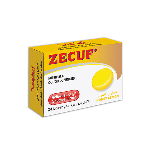 Zecuf Lozenges Honey Lemon 24