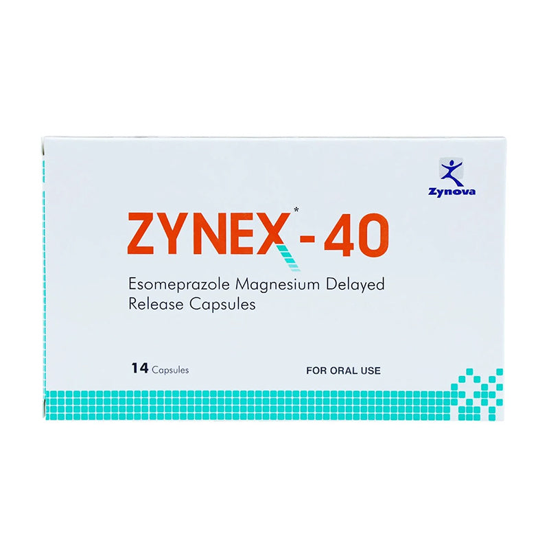 Zynex 40 Mg Tab 14 S