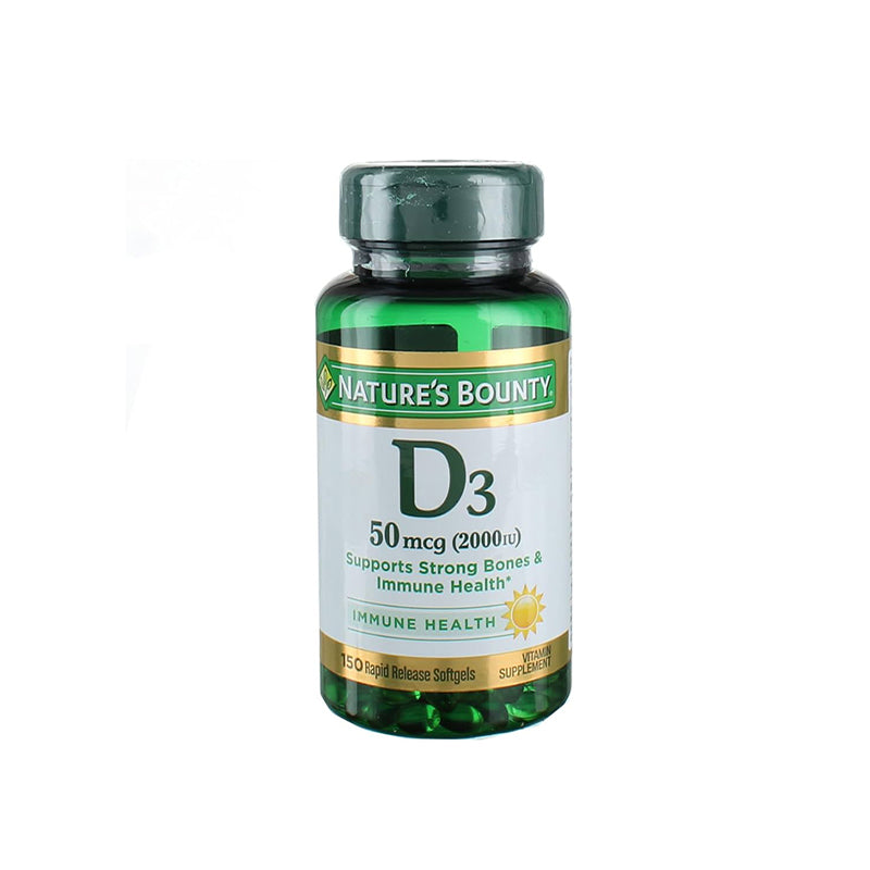 Natures Bounty D3 2000 Iu Softgel 150 S