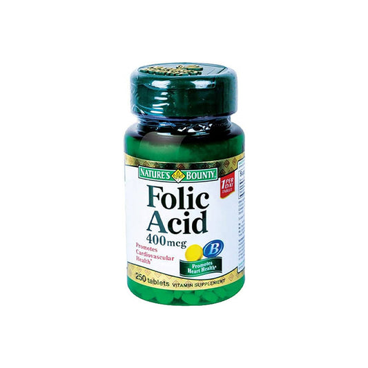 Nature's Bounty Folic Acid 400Mg 250 Tablet