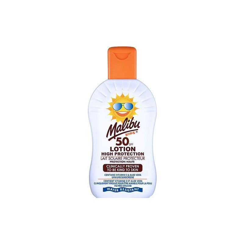 Malibu Spf 50 Kids High Protection Lotion 200 Ml