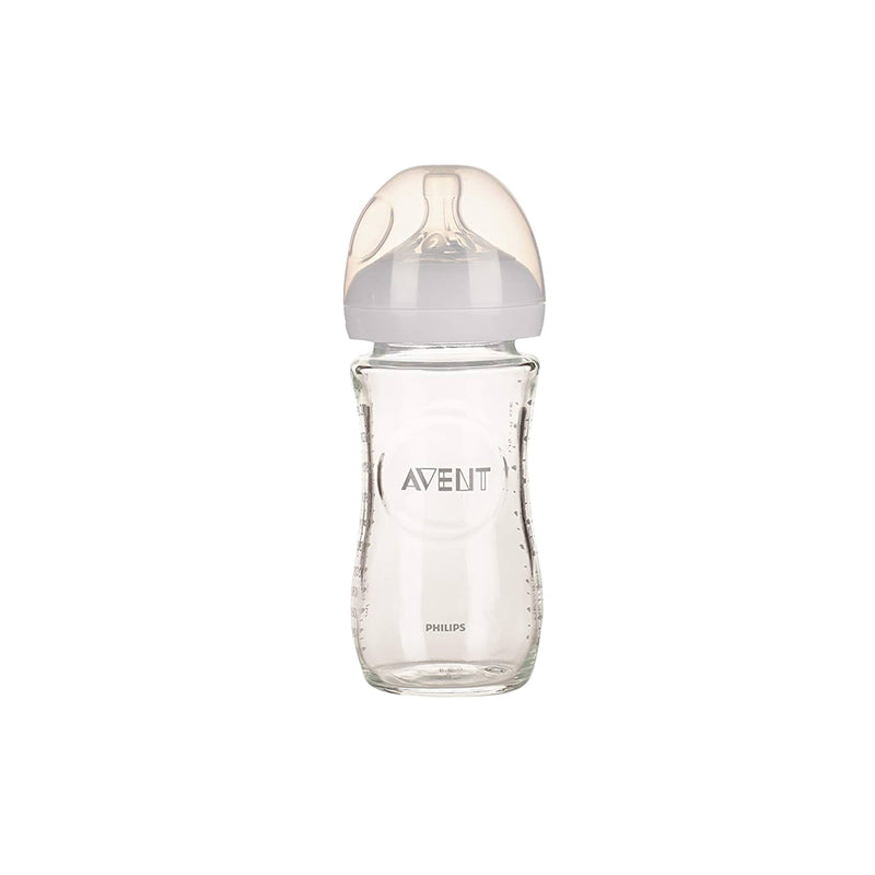 Avent Nat 2.0 Bottle Glass 240ml Scf053/17