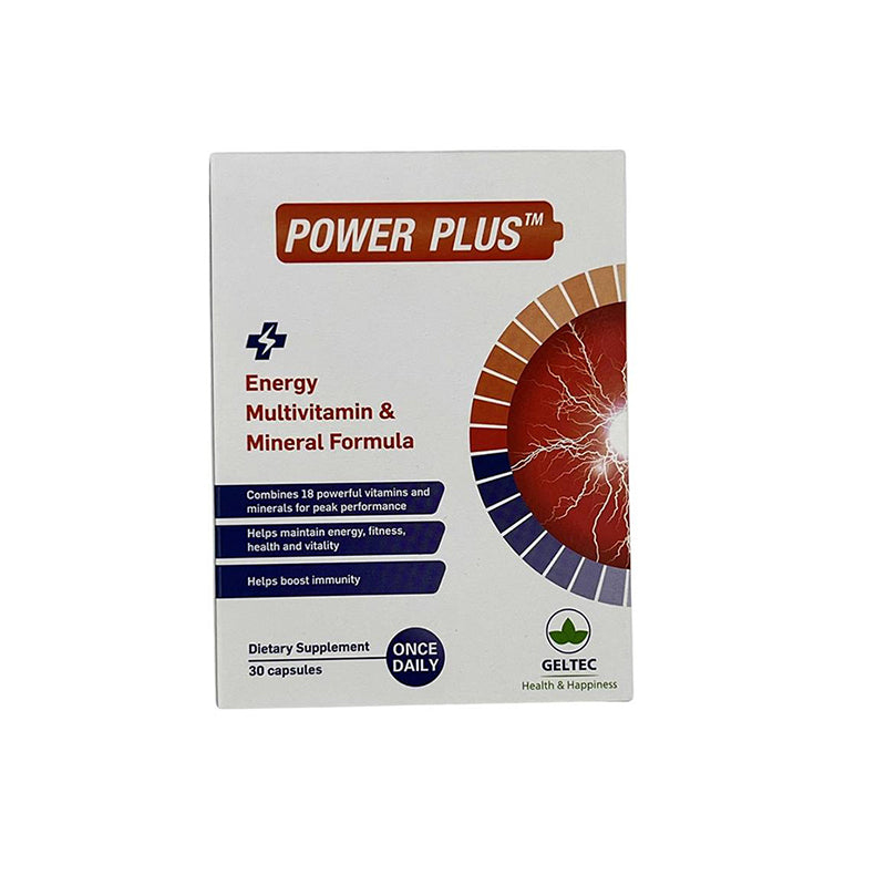 Geltec Power Plus Caps 30 S