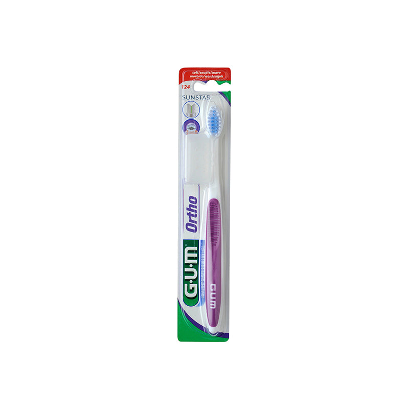Gum T/brush Orthodontic 124 Mj