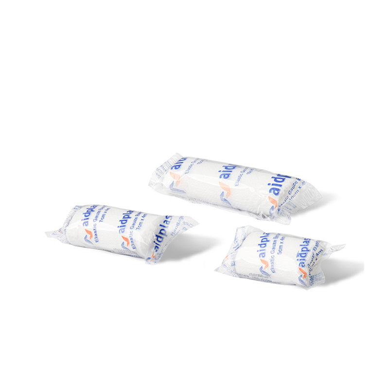 AIDPLAST 5CMX4M ELASTIC GAUZE BANDAGE-S