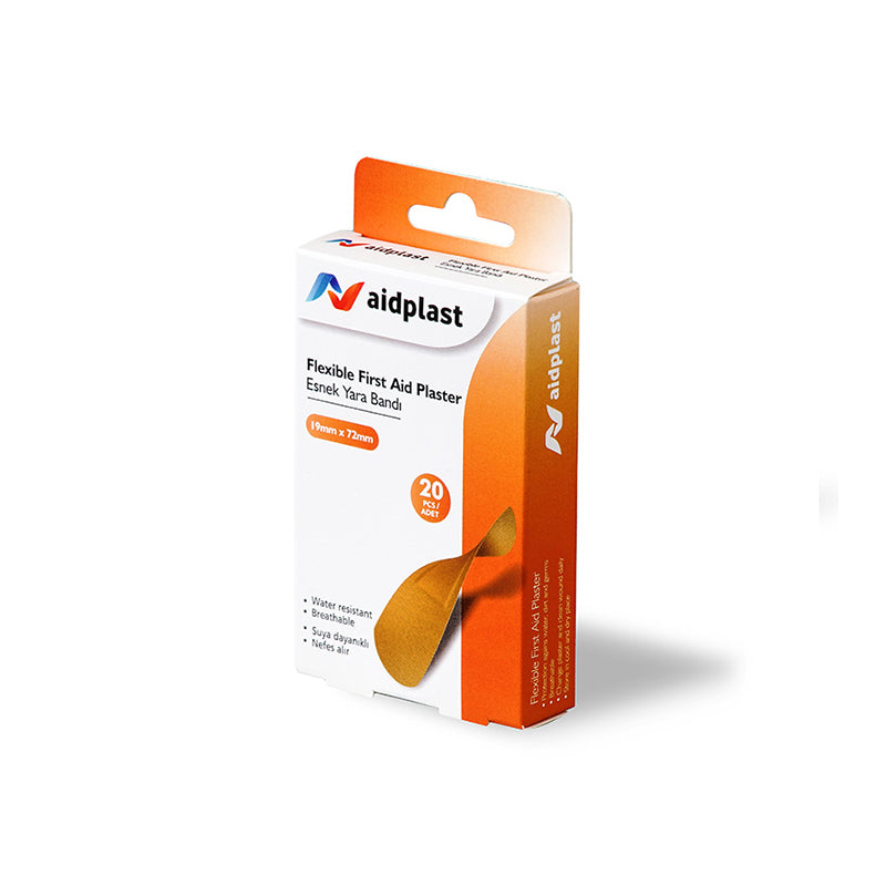 Aidplast 19mmx72mm Textile First Aid Plaster