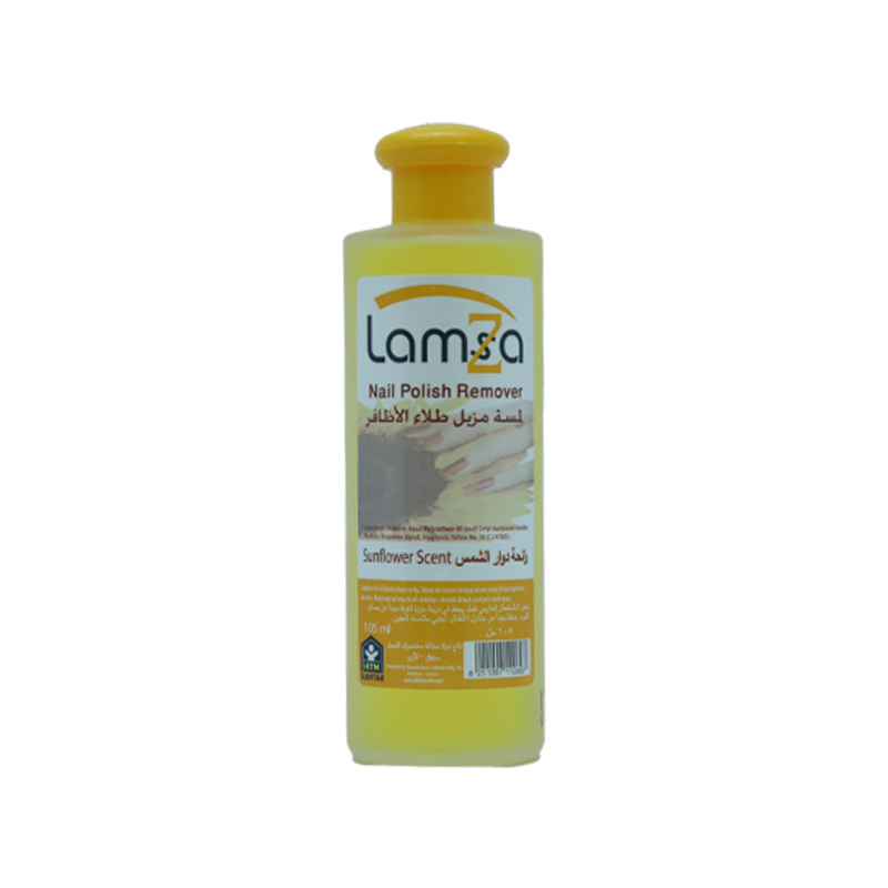 Lamza Nail Polish Remover 105 Ml Yellow