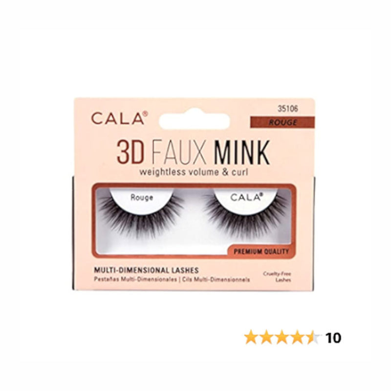 Cala-3d Faux Mink Lashes Rouge-35106