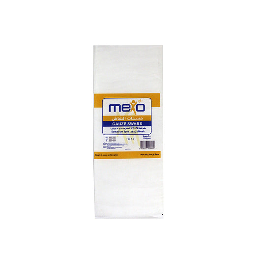 Mexo Gauze Swab(5x5cm)8 Ply 100's