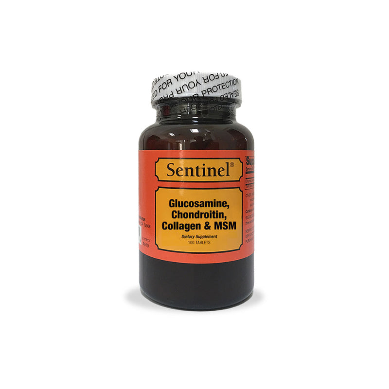 Sentinel Glucosamine, Chondroitin, Collagen & MSM 100 Capsules