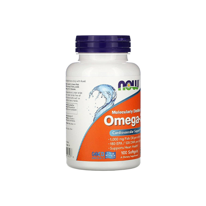 Now Omega 3 1000 Mg 100 Softgels
