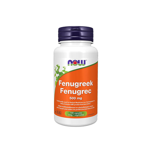 Now Fenugreek 500Mg 100 Capsules