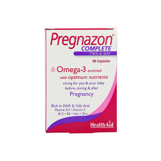Health Aid Pregnazon Complete Cap 60 S