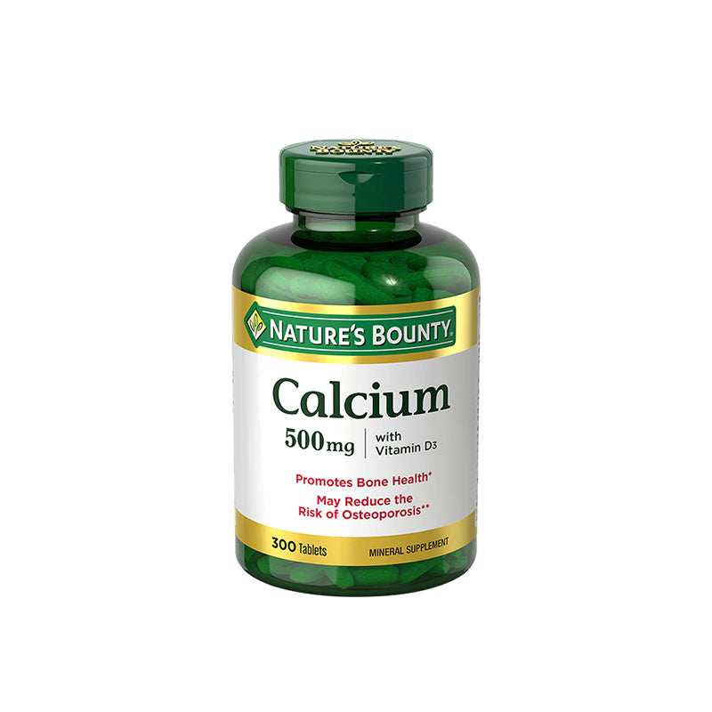 Nature S Bounty Calcium 500 Mg With Vit D Tab 300