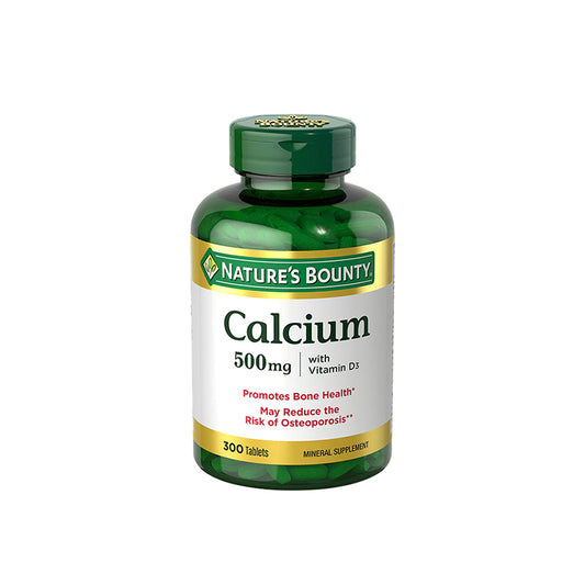 Nature S Bounty Calcium 500 Mg With Vit D Tab 300