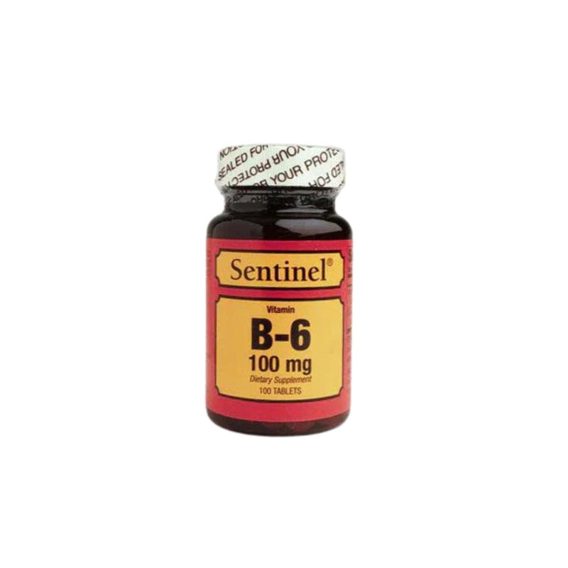 Sentinel Vitamin B 6 100 Mg Caps 100 S