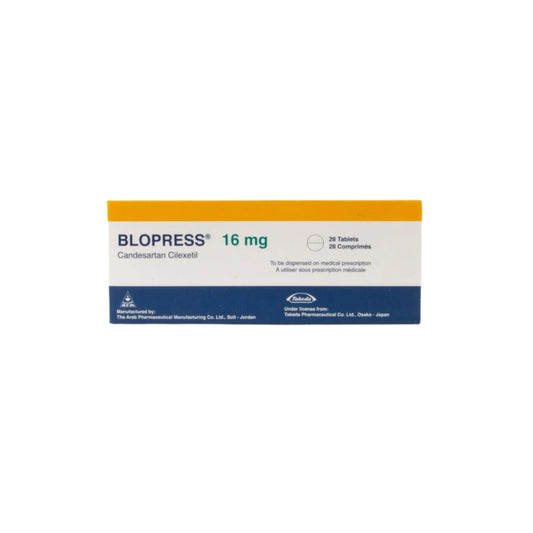 Blopress 16 Mg Tab 28 S