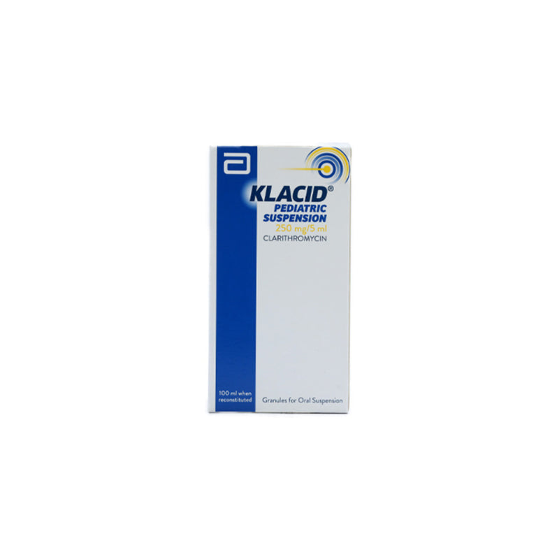 KLACID PAED 250 MG / 5 ML GRANULES 100 ML