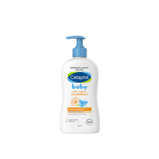 CETAPHIL BABY CALENDULA WASH AND SHAMPOO 400 ML
