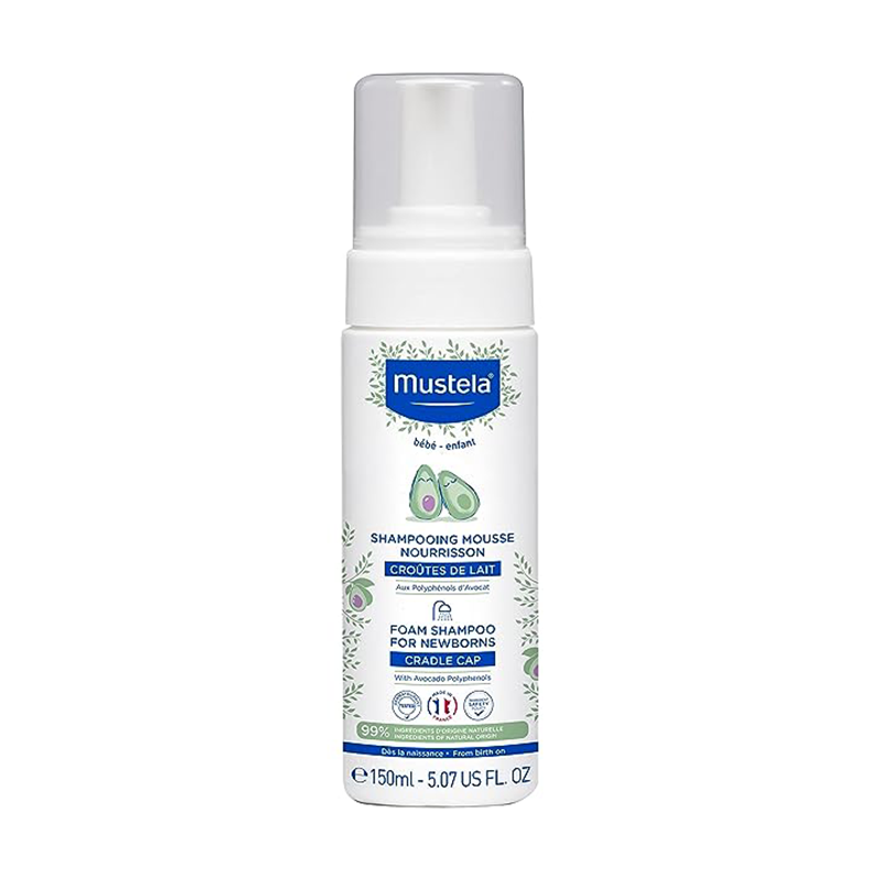 Mustela Foam Shampoo For New Born 150 Ml
