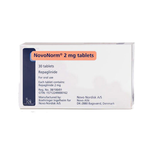 Novonorm 2 Mg Tab 30 S